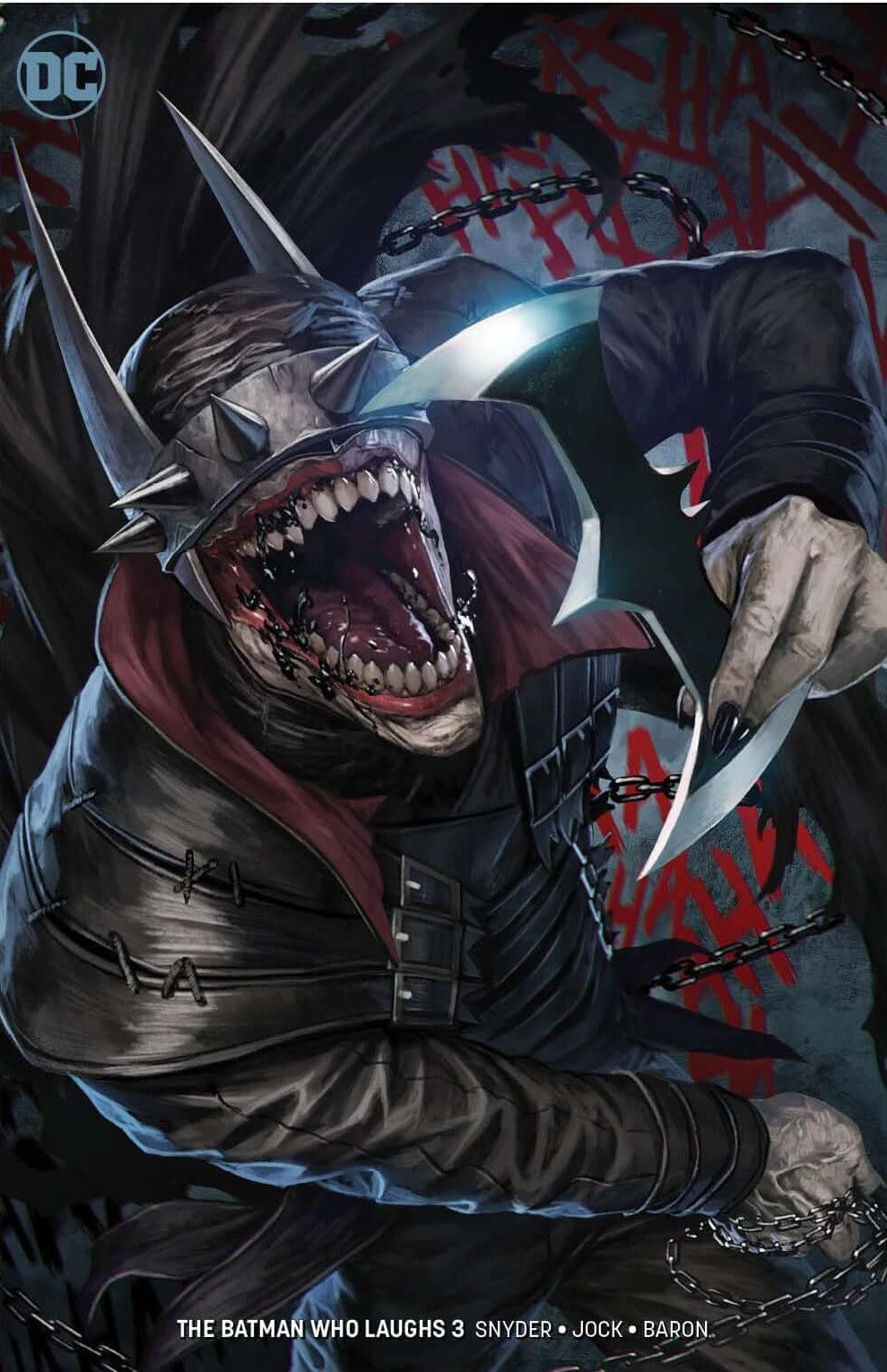 Batman Who Laughs #3 DC Skan Srisuwan Variant Virgin Dark Nights Metal (02/13/2019)