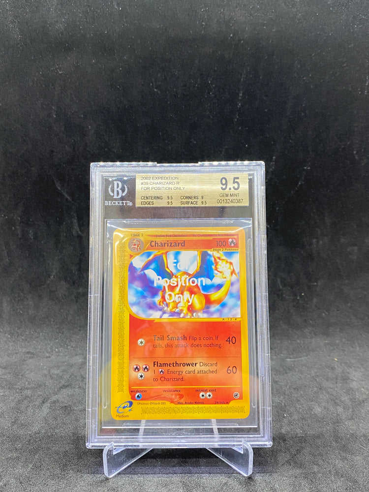2002 Expedition For Position Only Charizard R BGS 9.5