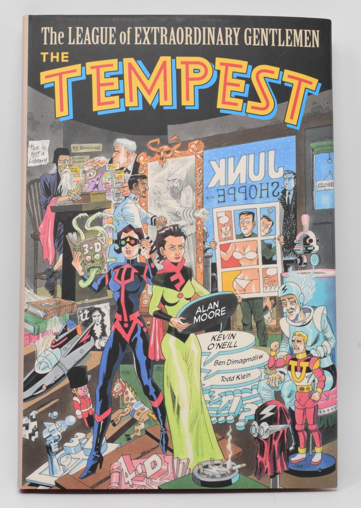 League Of Extraordinary Gentlemen Tempest HC Top Shelf 2020 NM Alan Moore