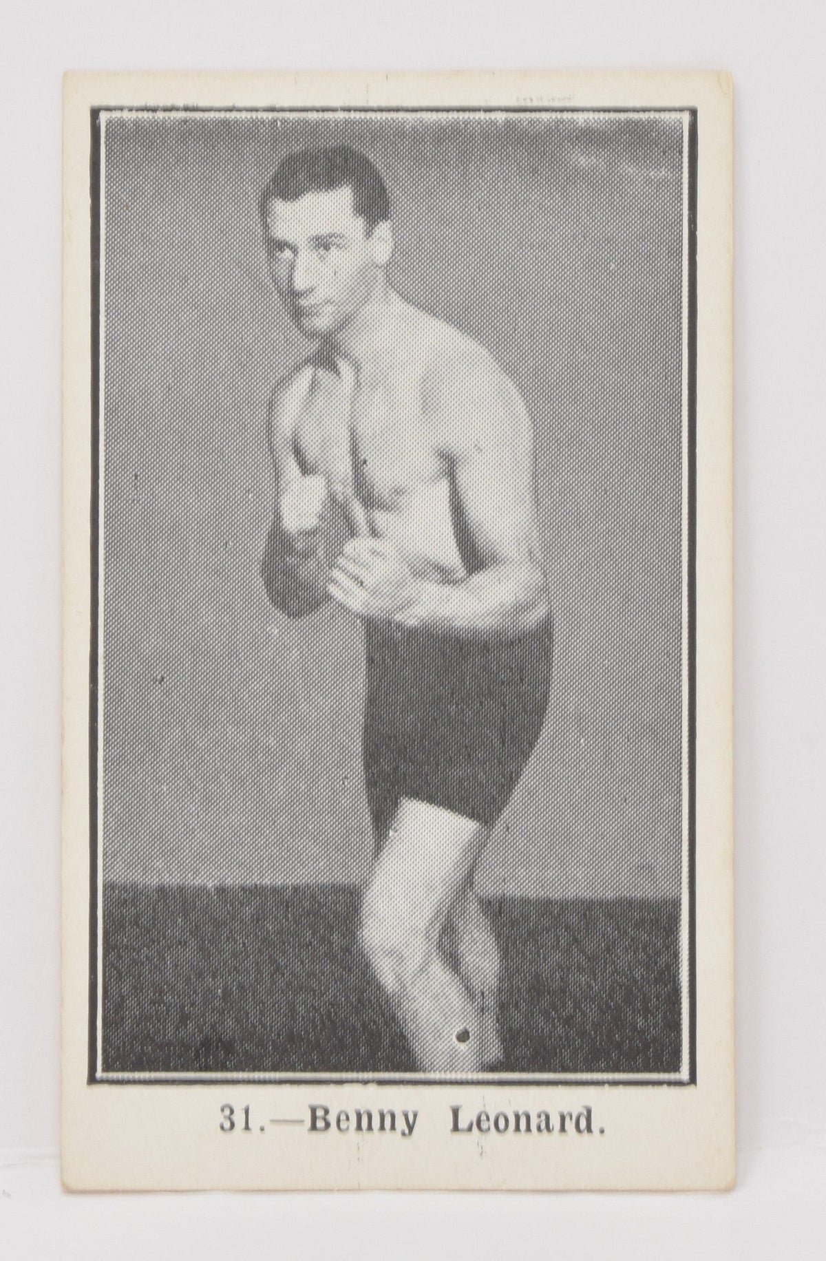 Benny Leonard #31 Empress Burstein Isaacs Famous Prize Fighters Boxing Boxer Card 1923