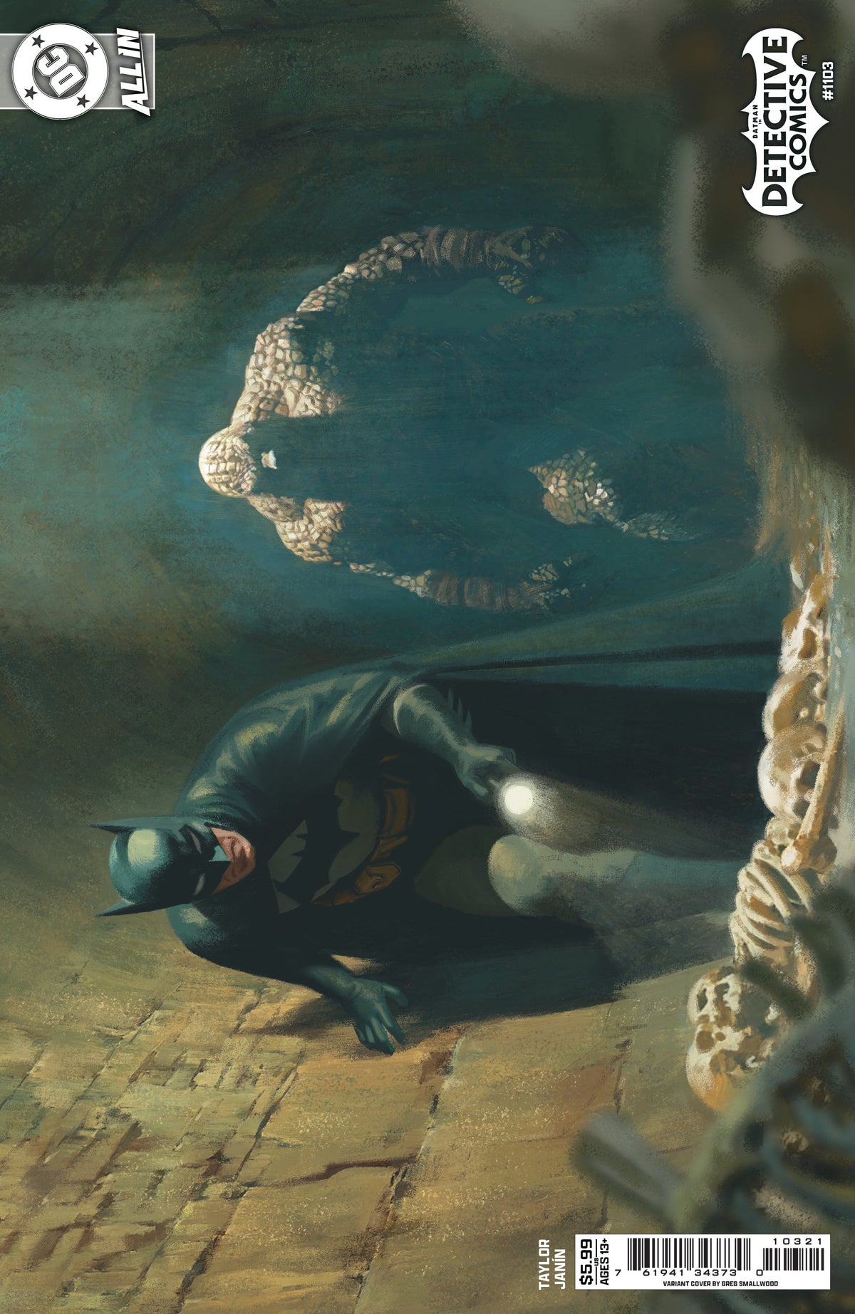 Batman Detective Comics #1103 B Greg Smallwood Variant (11/26/2025) Dc