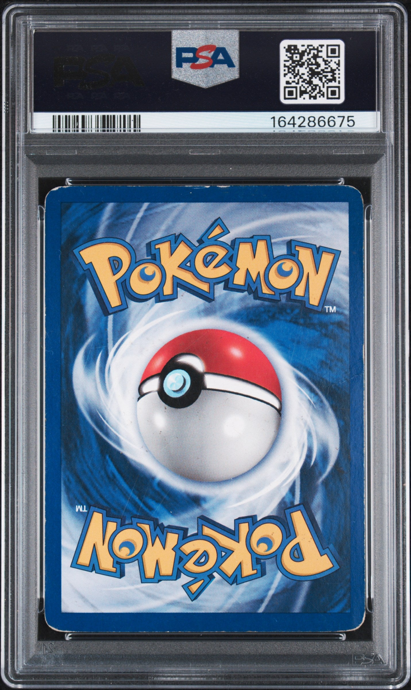 PSA 1 Entei (Holo 1st Edition) #6 · Neo Revelation · 2001 — back