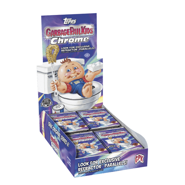 Garbage Pail Kids,Hobby Box,Sports,Topps 2023 Topps Chrome Garbage Pail Kids - Hobby Box - Trading Card World