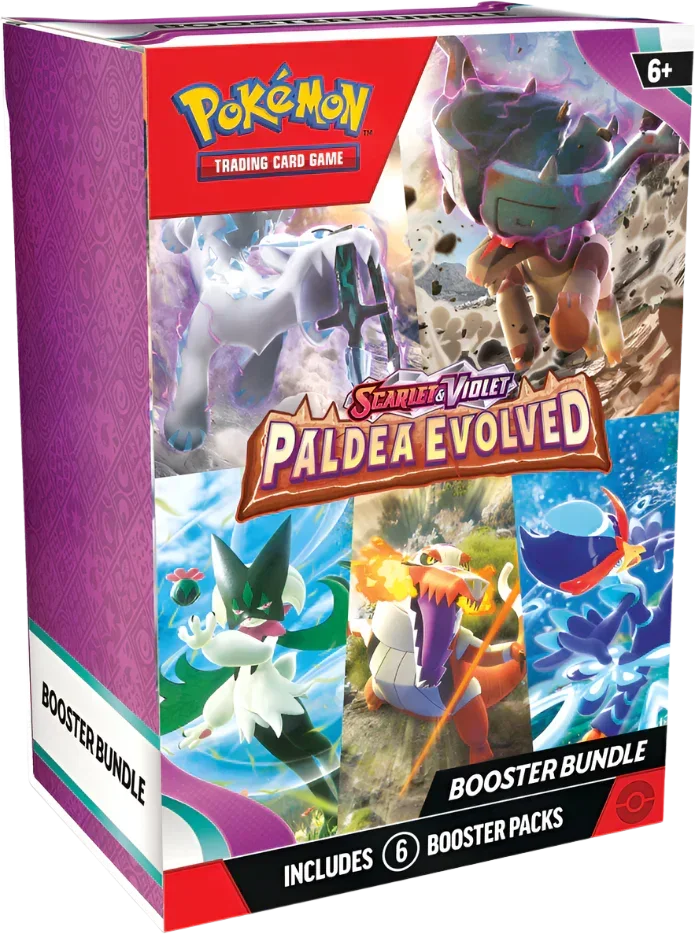 Pokemon - Scarlet & Violet: Paldea Evolved Booster Bundle Pokemon - Scarlet & Violet: Paldea Evolved Booster Bundle