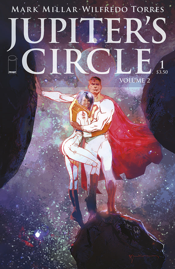 Jupiters Circle Vol 2 #1 A Image 2015 Mark Millar  Bill Sienkiewicz