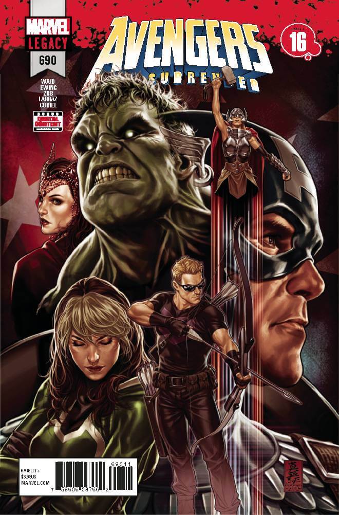 AVENGERS #690 Marvel Legacy Mark Brooks (04/25/2018)