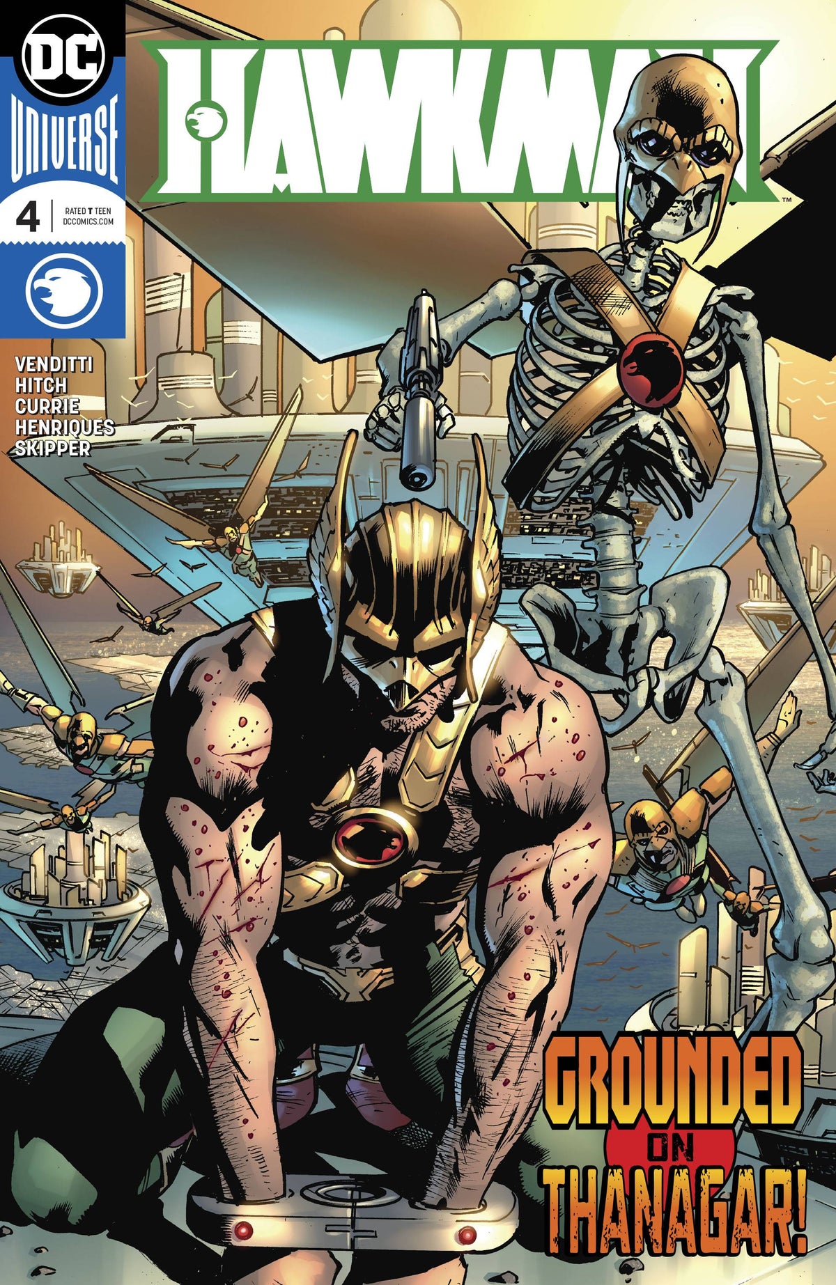 HAWKMAN #4 A Bryan Hitch Robert Venditti (09/12/2018) DC