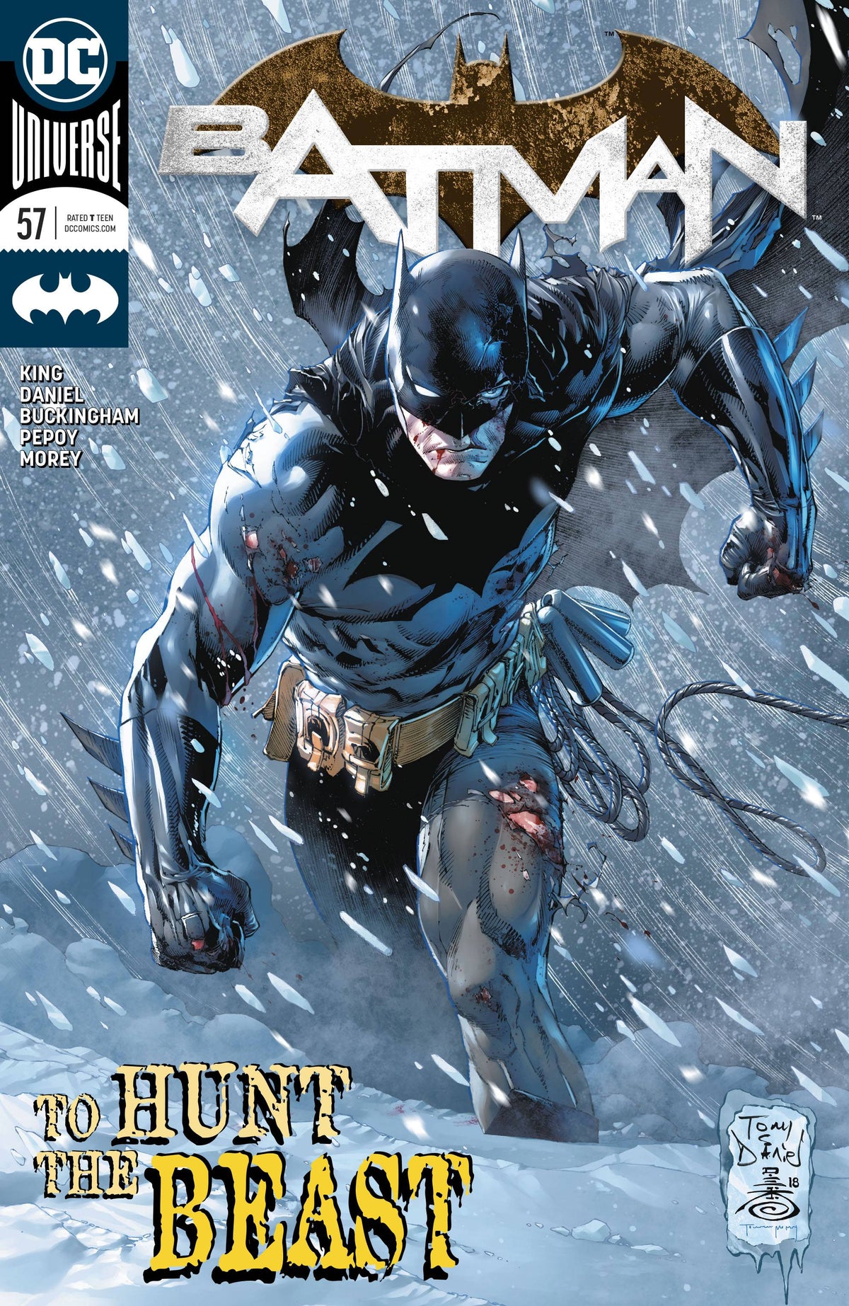 BATMAN #57 A Tony Daniel Tom King KGBeast (10/17/2018) DC