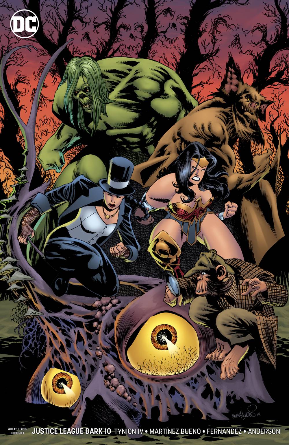 JUSTICE LEAGUE DARK #10 B Kelley Jones Variant (04/24/2019) DC