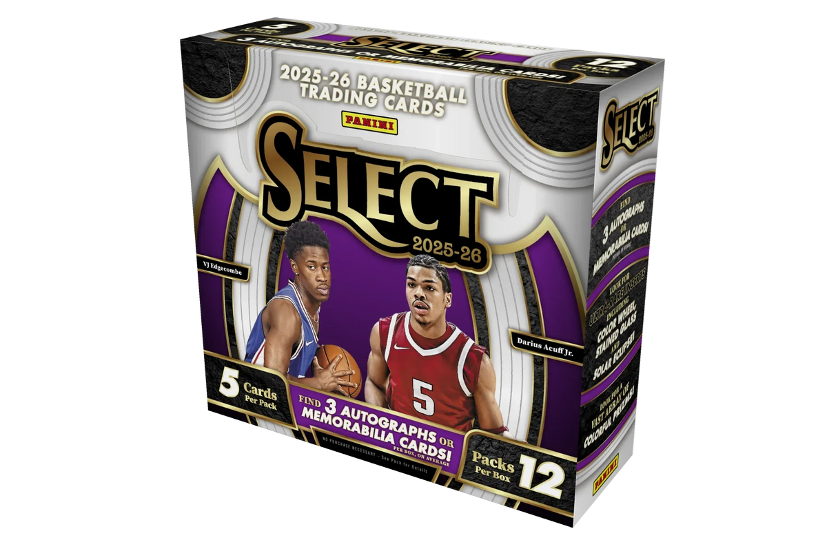 2025-26 Panini Select Basketball Trading Card Box (Hobby)