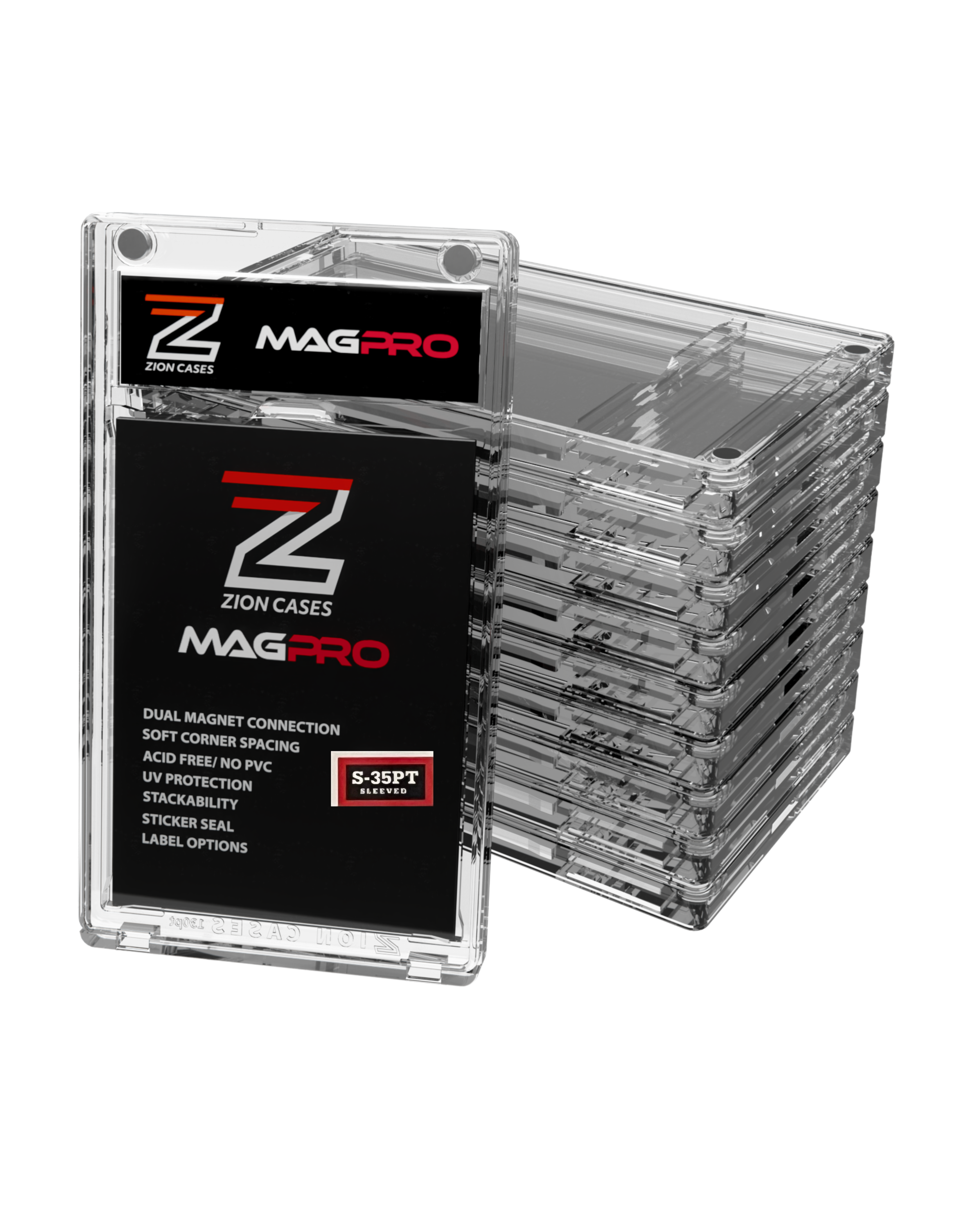MagPro Magnetic Sleeved Card Holder 35 PT(SLEEVES NOT INCLUDED)