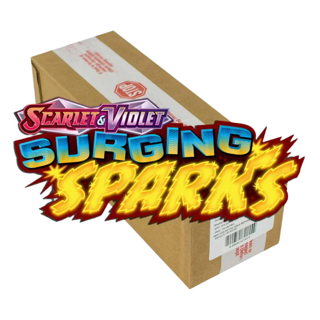 Scarlet & Violet: Surging Sparks - Booster Box Case Trading Card World Scarlet & Violet: Surging Sparks - Booster Box Case Trading Card World