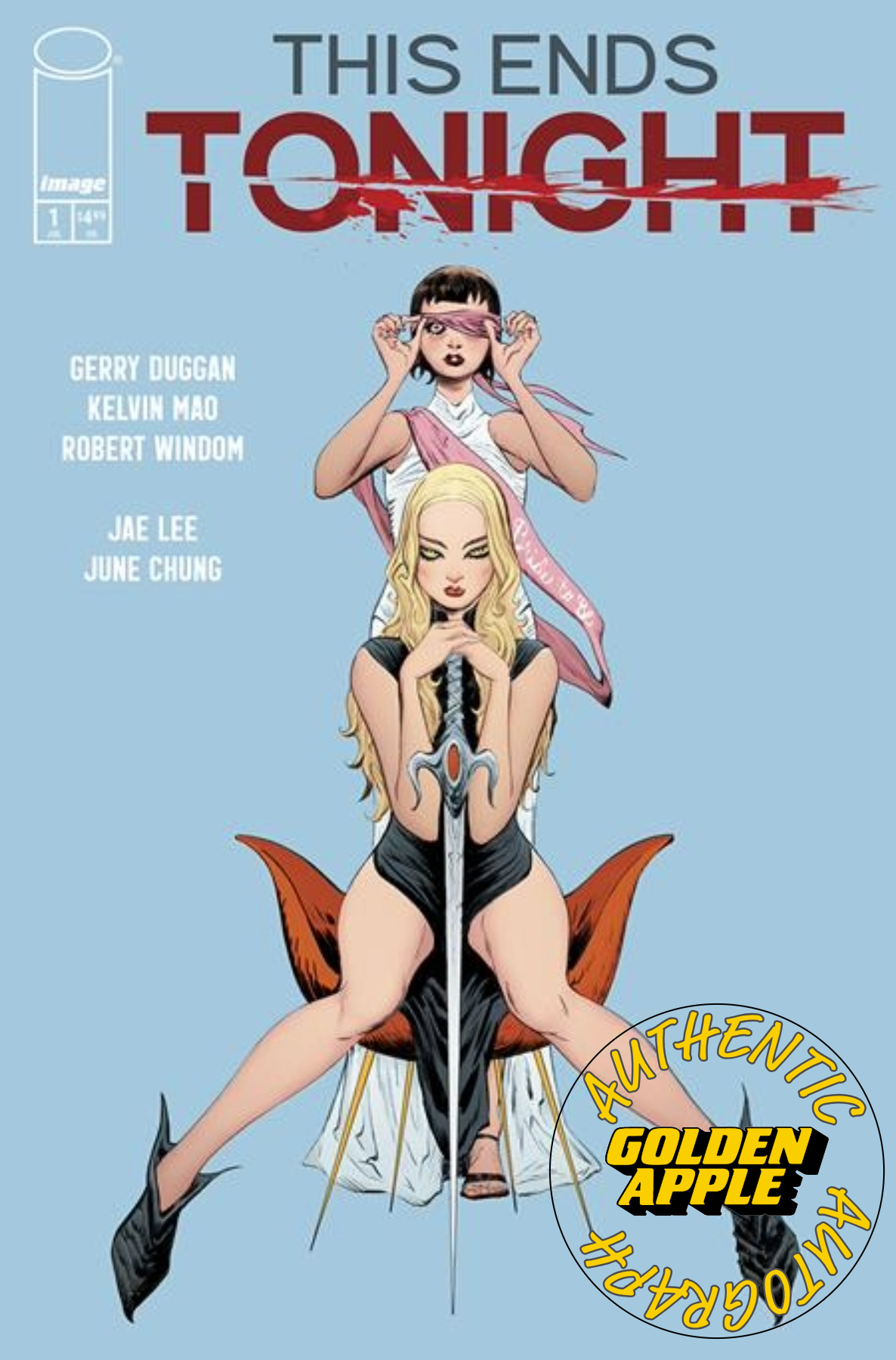 This Ends Tonight #1 (Of 3) A SIGNED Gerry Duggan Jae Lee Robert Windom Kelvin Mao (07/16/2025) Image