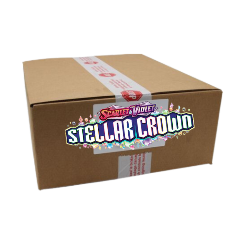 Scarlet & Violet: Stellar Crown - Elite Trainer Box Sealed Case of 10