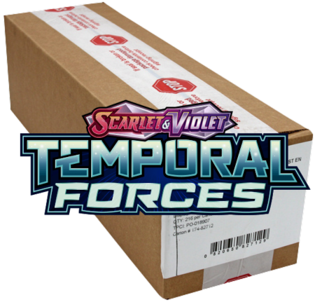 Scarlet & Violet: Temporal Forces - Booster Box Case of 6