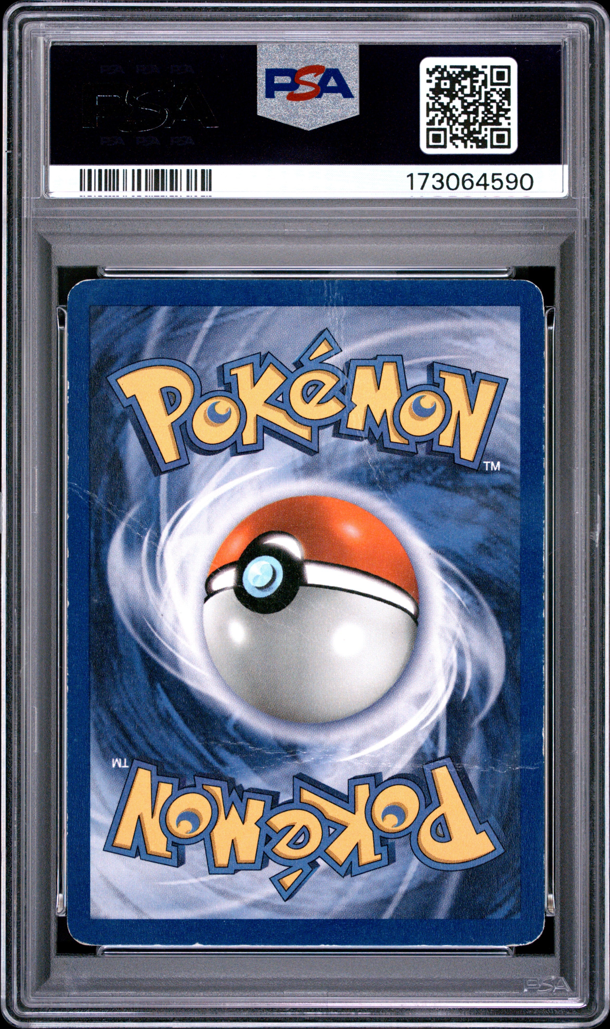 PSA 1 Pikachu 1st Edition #60 · Jungle · 1999 — back