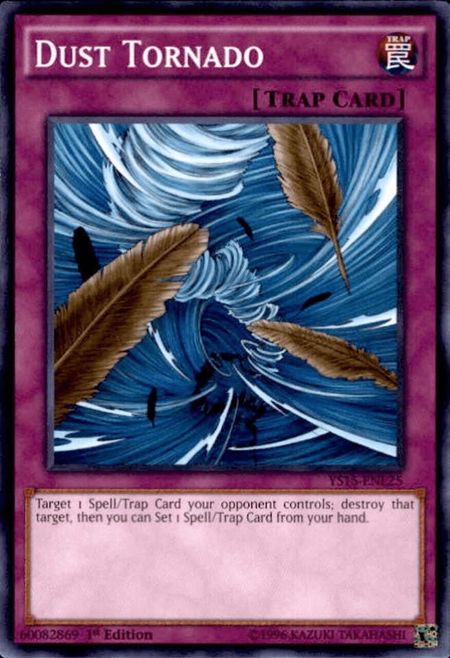 1st Edition, Common, Normal Trap, Starter Deck: Dark Legion, Trap Dust Tornado [YS15-ENL25] Common - Trading Card World