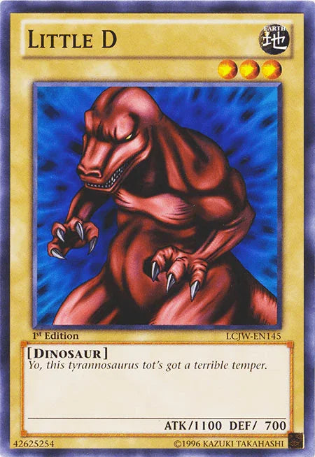 1st Edition, Common, Dinosaur, Earth, Legendary Collection 4: Joey's World, Normal Monster Little D [LCJW-EN145] Common - Trading Card World