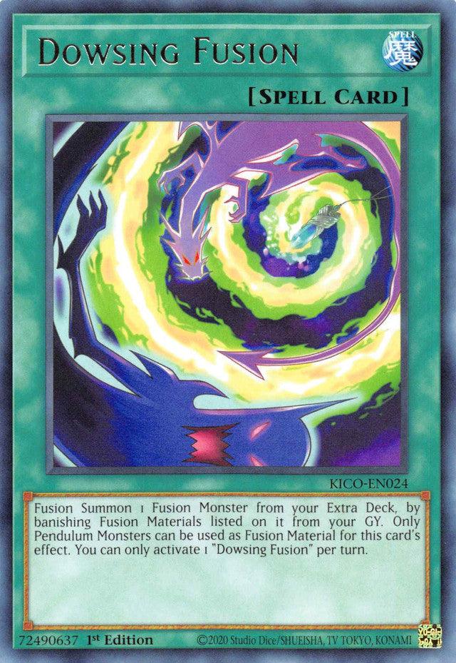 1st Edition, King's Court, Normal Spell, Rare, Spell Dowsing Fusion (Rare) [KICO-EN024] Rare - Trading Card World