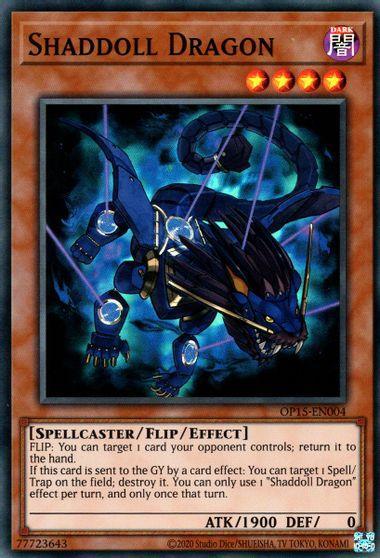 Dark, Effect, OTS Tournament Pack 15, Spellcaster/Flip, Super Rare, Unlimited Shaddoll Dragon [OP15-EN004] Super Rare - Trading Card World
