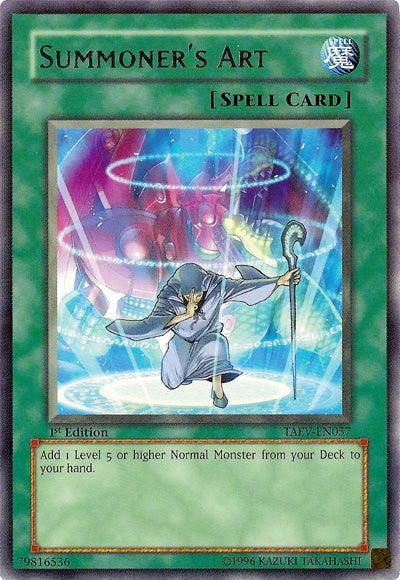 1st Edition, Normal Spell, Rare, Spell, Tactical Evolution, Unlimited Summoner's Art [TAEV-EN057] Rare - Trading Card World