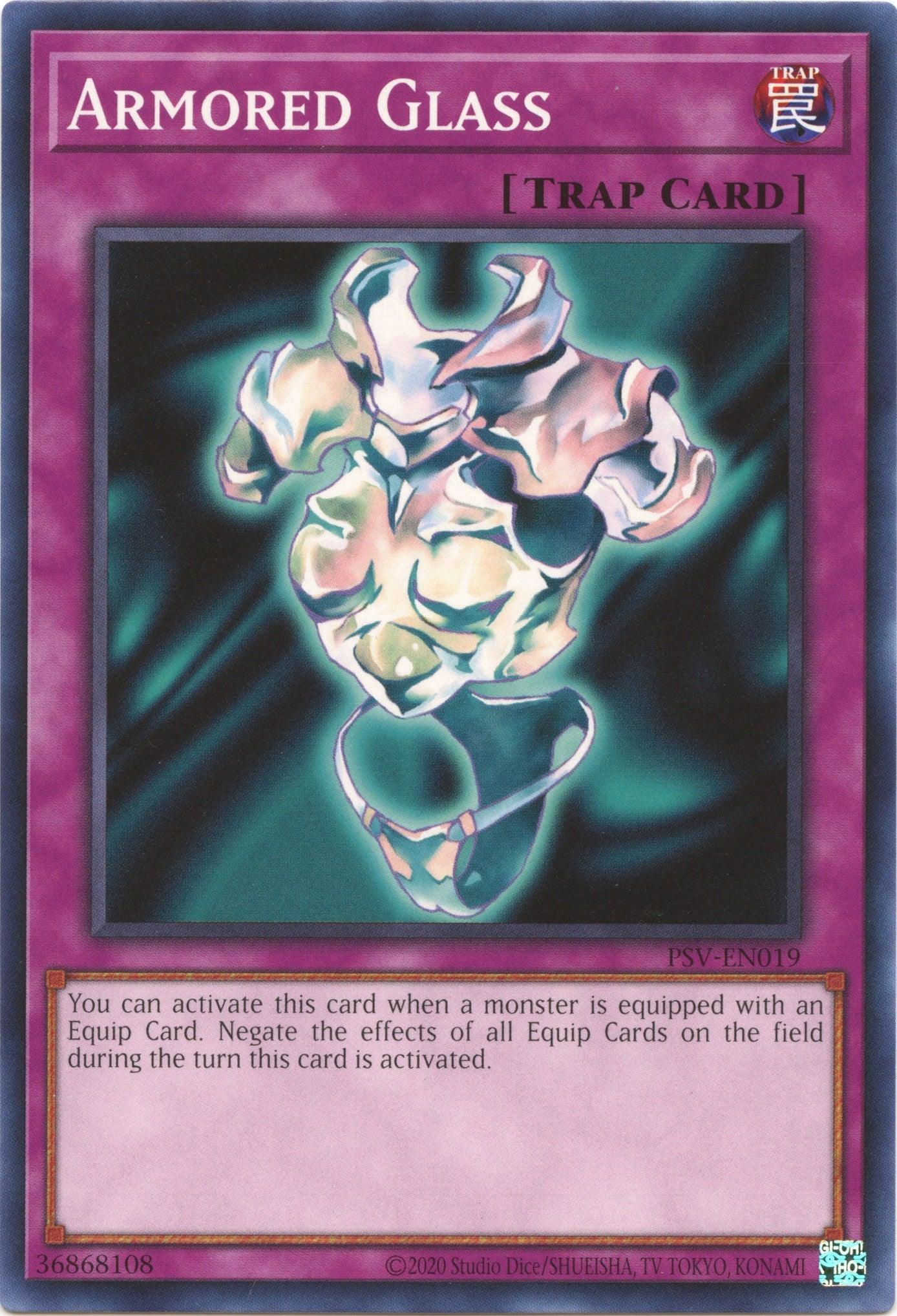 Common, Normal Trap, Pharaoh's Servant (25th Anniversary Edition), Trap, Unlimited Armored Glass (25th Anniversary) [PSV-EN019] Common - Trading Card World