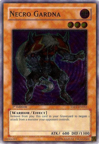 1st Edition, Dark, Effect Monster, Tactical Evolution, Ultimate Rare, Unlimited, Warrior Necro Gardna [TAEV-EN012] Ultimate Rare - Trading Card World