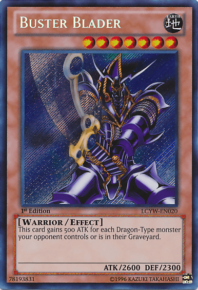 1st Edition, Earth, Effect Monster, Legendary Collection 3: Yugi's World, Secret Rare, Unlimited, Warrior Buster Blader [LCYW-EN020] Secret Rare - Trading Card World
