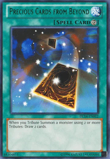 Continuous Spell, Duelist League Promo, Rare, Spell, Unlimited Precious Cards from Beyond (Green) [DL14-EN012] Rare - Trading Card World