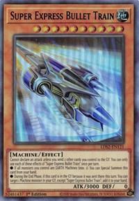 1st Edition, Earth, Effect Monster, Legendary Duelists: Season 2, Machine, Ultra Rare Super Express Bullet Train (Blue) [LDS2-EN121] Ultra Rare - Trading Card World
