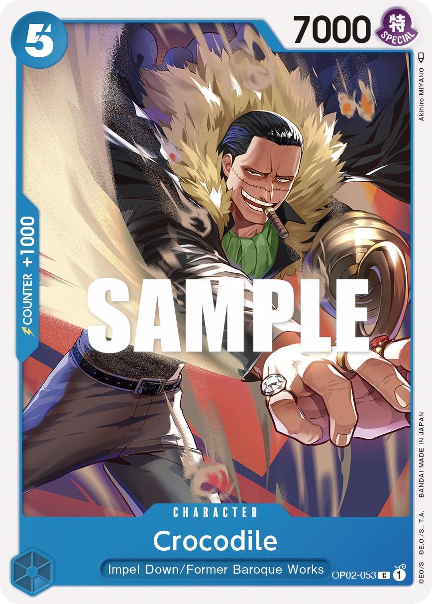 Character, Common, Former Baroque Works, Impel Down, Paramount War Crocodile [Paramount War] - Trading Card World