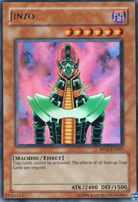 Dark, Effect Monster, Machine, Retro Pack 2, Ultra Rare, Unlimited Jinzo [RP02-EN001] Ultra Rare - Trading Card World