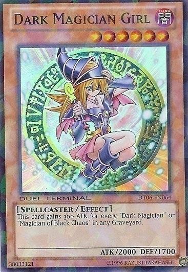 Dark, Duel Terminal 6, Effect Monster, Limited, Spellcaster, Super Rare Dark Magician Girl [DT06-EN064] Super Rare - Trading Card World