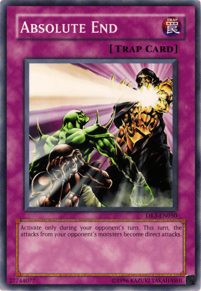 Common, Dark Revelation Volume 3, Normal Trap, Trap, Unlimited Absolute End [DR3-EN050] Common - Trading Card World