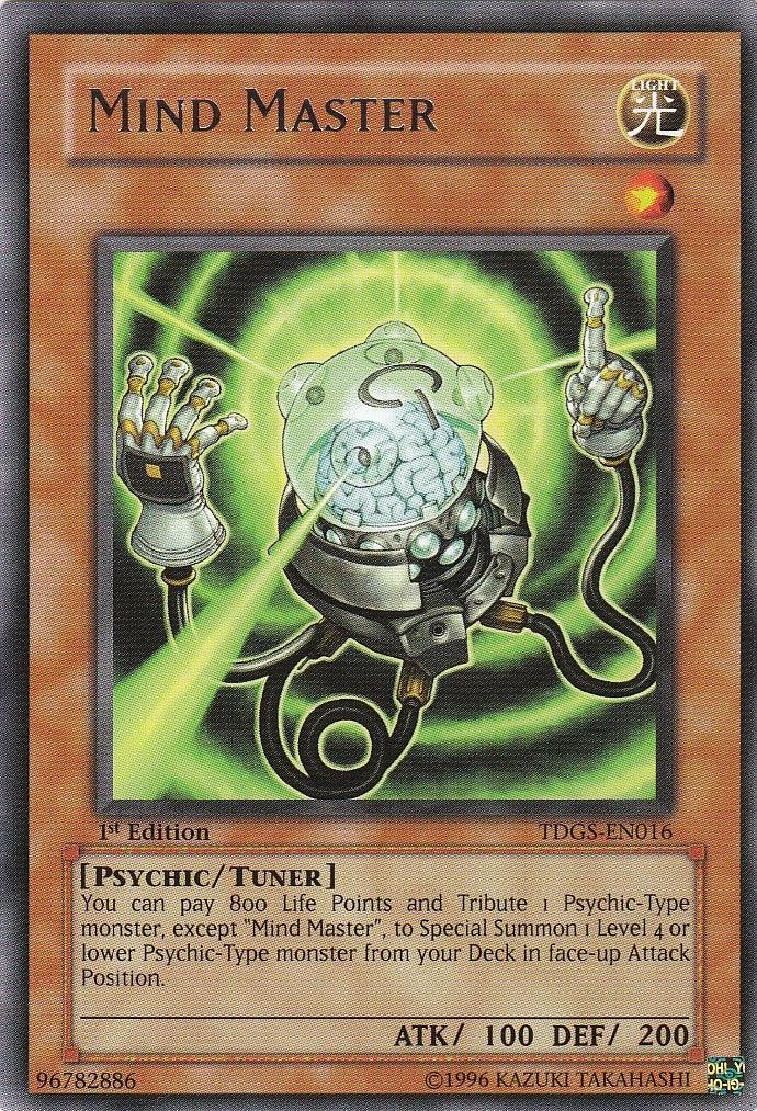1st Edition, Light, Psychic, Rare, The Duelist Genesis, Tuner Monster, Unlimited Mind Master [TDGS-EN016] Rare - Trading Card World