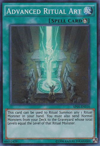 Astral Pack 5, Ritual Spell, Spell, Super Rare, Unlimited Advanced Ritual Art [AP05-EN010] Super Rare - Trading Card World