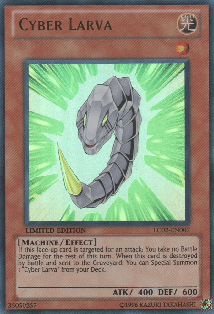 Effect Monster, Legendary Collection 2, Light, Limited, Machine, Ultra Rare Cyber Larva [LC02-EN007] Ultra Rare - Trading Card World
