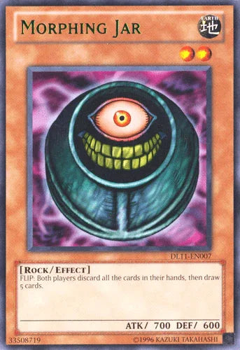 Duelist League Promo, Earth, Effect Monster, Rare, Rock, Unlimited Morphing Jar (Green) [DL11-EN007] Rare - Trading Card World