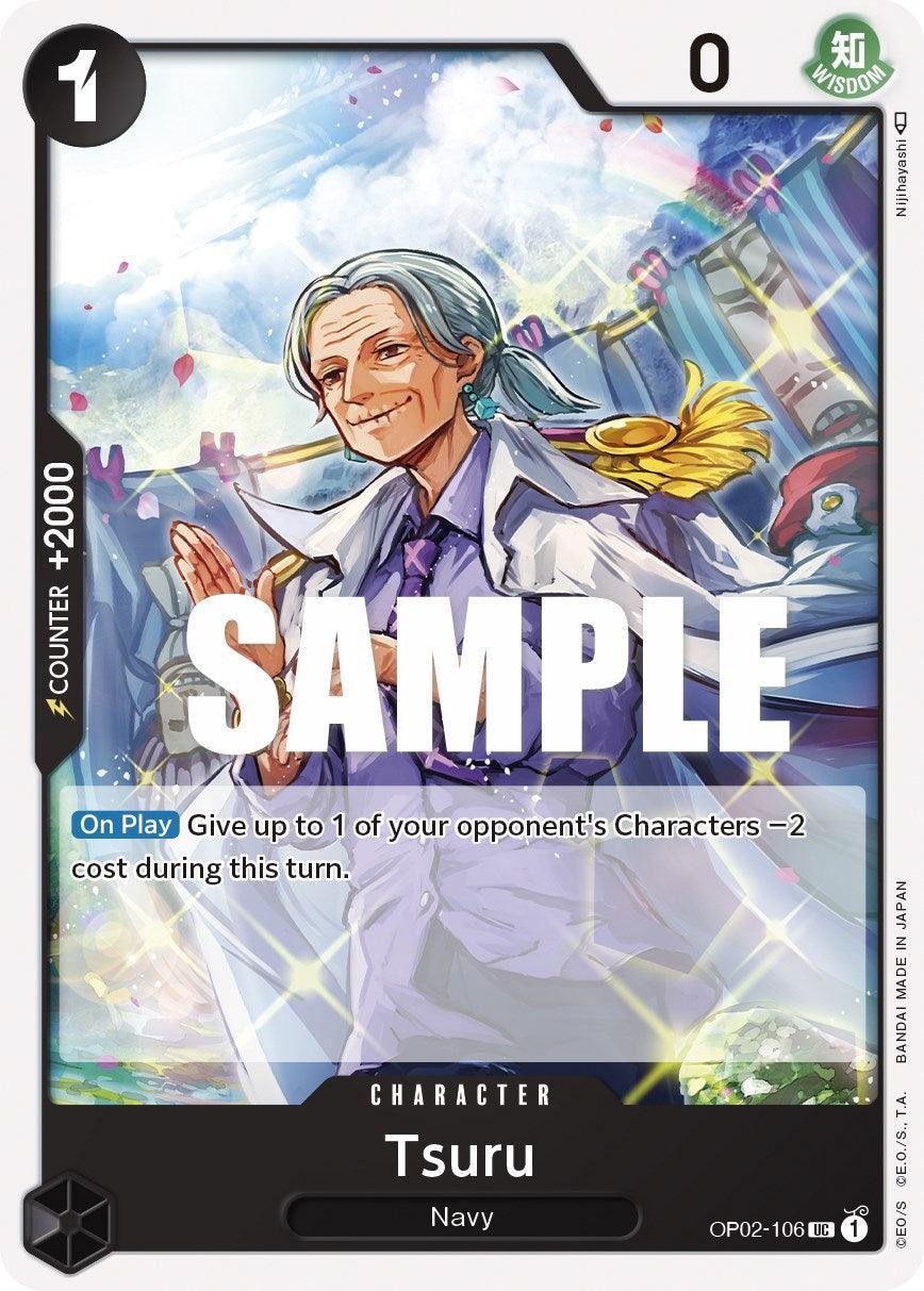 Character, Navy, Paramount War, Uncommon Tsuru [Paramount War] - Trading Card World