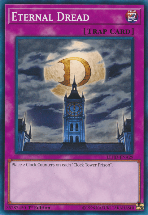 1st Edition, Common, Legendary Hero Decks, Normal Trap, Trap Eternal Dread [LEHD-ENA29] Common - Trading Card World