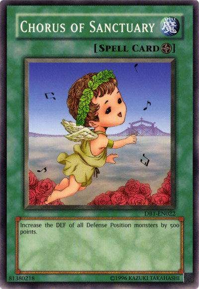 Common, Dark Beginning 1, Field Spell, Spell, Unlimited Chorus of Sanctuary [DB1-EN022] Common - Trading Card World