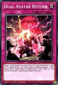 1st Edition, Common, Normal Trap, Phantom Rage, Trap Dual Avatar Return [PHRA-EN073] Common - Trading Card World