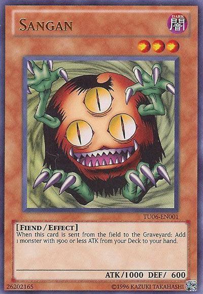Dark, Effect Monster, Fiend, Turbo Pack: Booster Six, Ultra Rare, Unlimited Sangan [TU06-EN001] Ultra Rare - Trading Card World