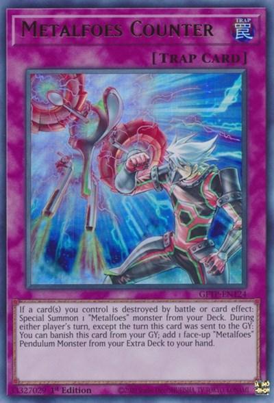 1st Edition, Ghosts from the Past, Normal Trap, Trap, Ultra Rare Metalfoes Counter [GFTP-EN124] Ultra Rare - Trading Card World