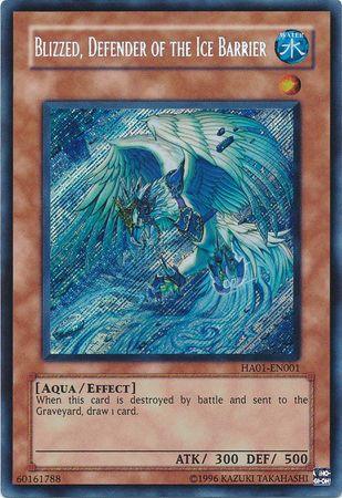 Aqua, Effect Monster, Hidden Arsenal, Limited, Secret Rare, Unlimited, Water Blizzed, Defender of the Ice Barrier [HA01-EN001] Secret Rare - Trading Card World