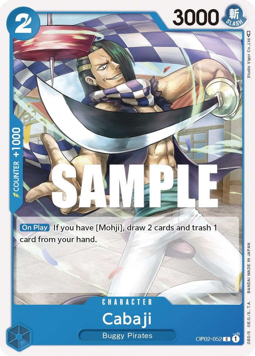 Buggy Pirates, Character, Common, Paramount War Cabaji [Paramount War] - Trading Card World
