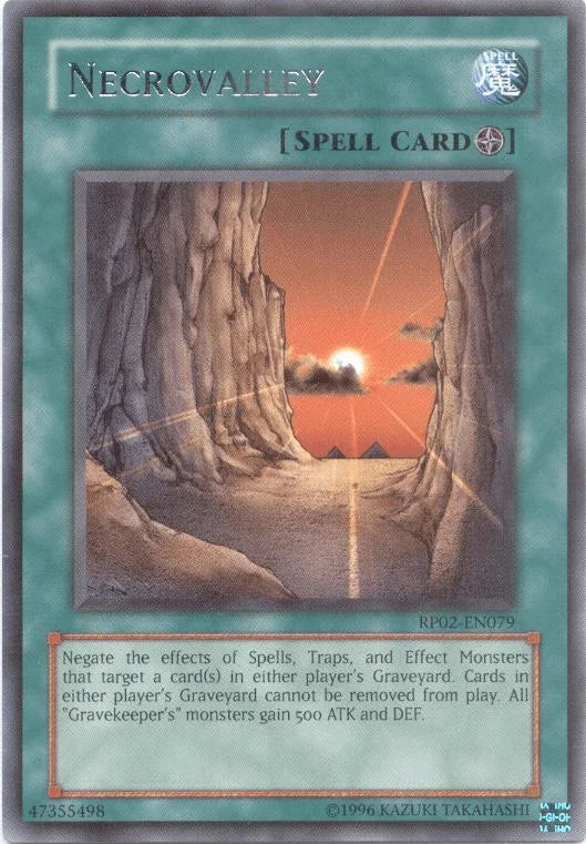 Field Spell, Rare, Retro Pack 2, Spell, Unlimited Necrovalley [RP02-EN079] Rare - Trading Card World