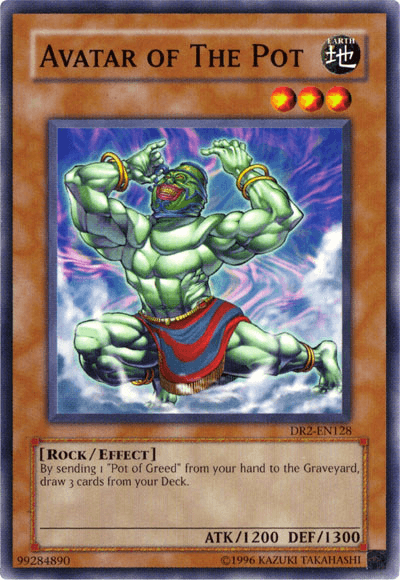 Common, Dark Revelation Volume 2, Earth, Effect Monster, Rock, Unlimited Avatar of The Pot [DR2-EN128] Common - Trading Card World