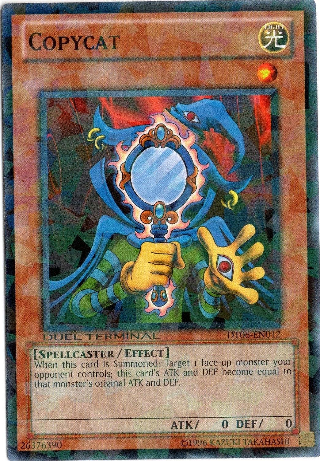 Common, Duel Terminal 6, Effect Monster, Light, Limited, Spellcaster Copycat [DT06-EN012] Common - Trading Card World