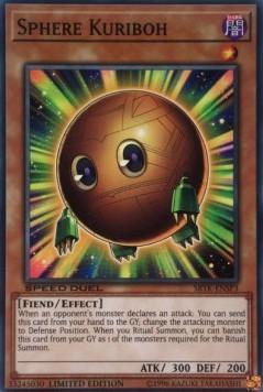 Common, Dark, Effect Monster, Fiend, Limited, Speed Duel: Trials of the Kingdom Sphere Kuriboh [SBTK-ENSP3] Common - Trading Card World